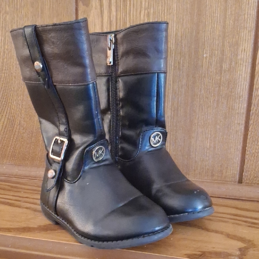 MICHAEL Michael Kors Black Riding Boots